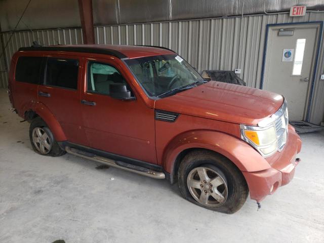 1D8GU28K38W217749 - 2008 DODGE NITRO SXT ORANGE photo 4