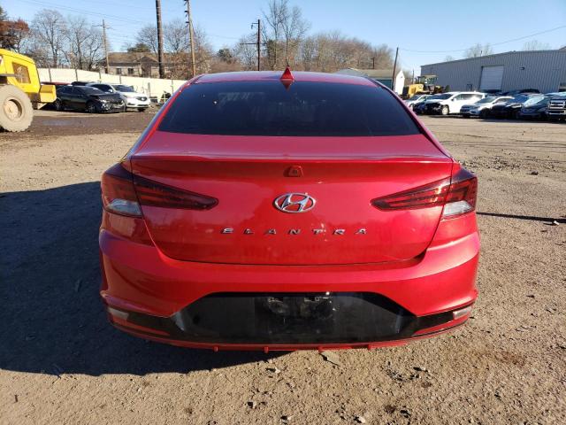 5NPD84LF3LH583320 - 2020 HYUNDAI ELANTRA SEL RED photo 6