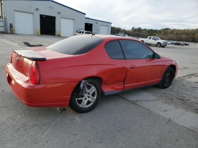 2G1WJ15K769280367 - 2006 CHEVROLET MONTE CARL LS RED photo 3