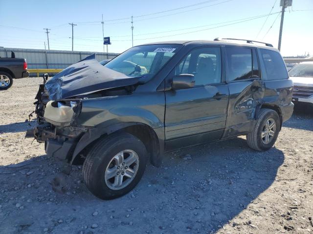 2HKYF18455H517562 - 2005 HONDA PILOT EX GRAY photo 1