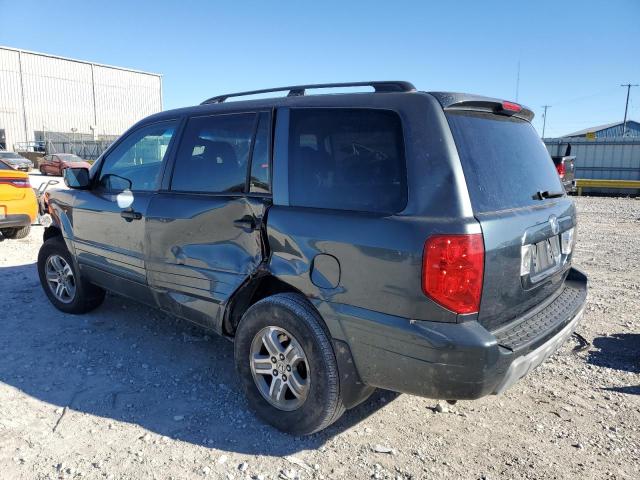 2HKYF18455H517562 - 2005 HONDA PILOT EX GRAY photo 2