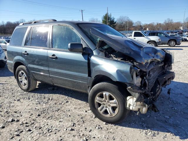 2HKYF18455H517562 - 2005 HONDA PILOT EX GRAY photo 4