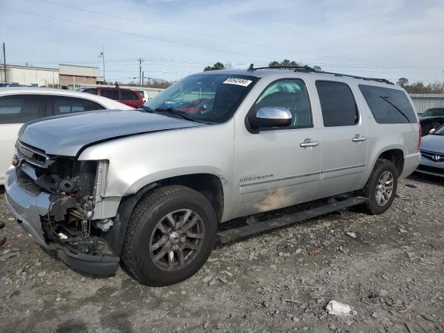 1GNSKKE70CR173397 - 2012 CHEVROLET SUBURBAN K1500 LTZ SILVER photo 1