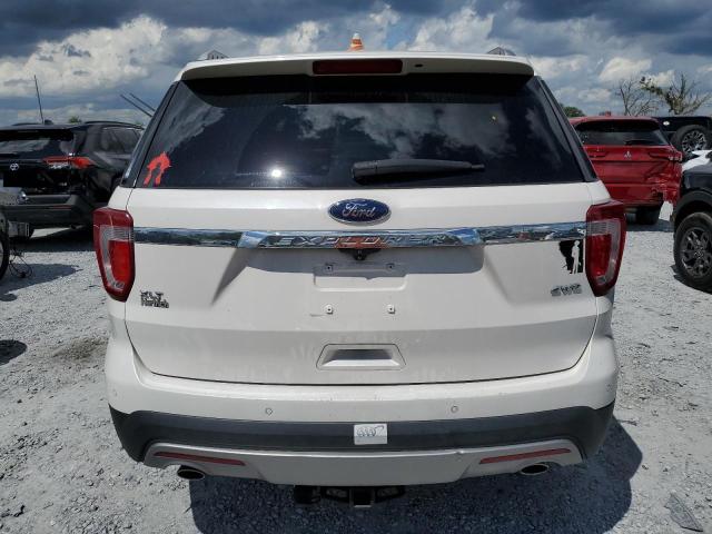 1FM5K8D83HGD47707 - 2017 FORD EXPLORER XLT 白色 照片 6