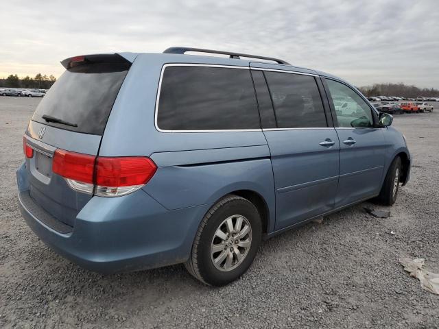 5FNRL38668B052772 - 2008 HONDA ODYSSEY EXL BLUE photo 3