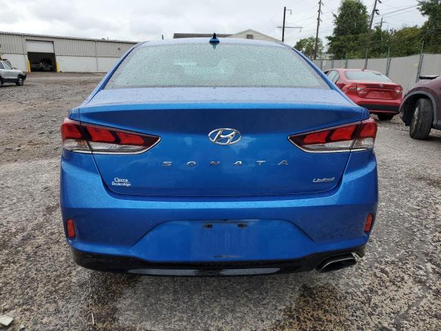 5NPE34AF2JH608534 - 2018 HYUNDAI SONATA SPORT Көк фото 6