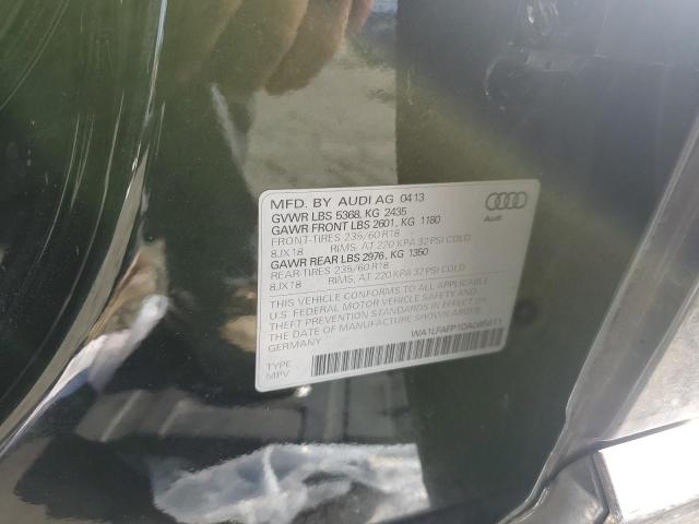 WA1LFAFP1DA085611 - 2013 AUDI Q5 PREMIUM PLUS 黑色 照片 12