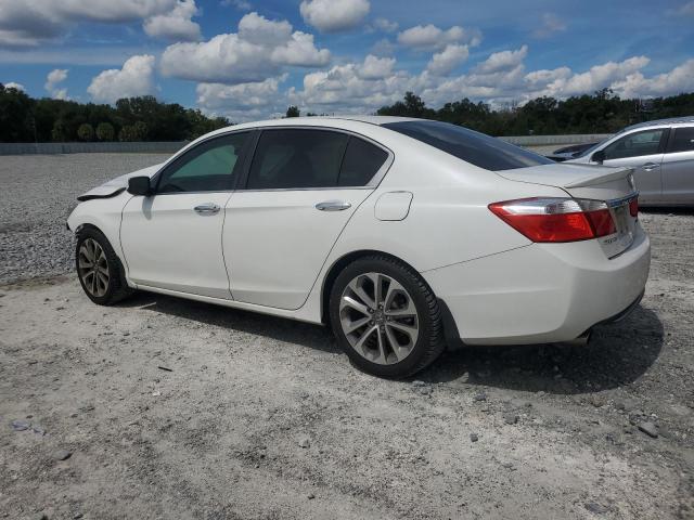 1HGCR2F58DA045268 - 2013 HONDA ACCORD SPORT თეთრი ფოტო 2
