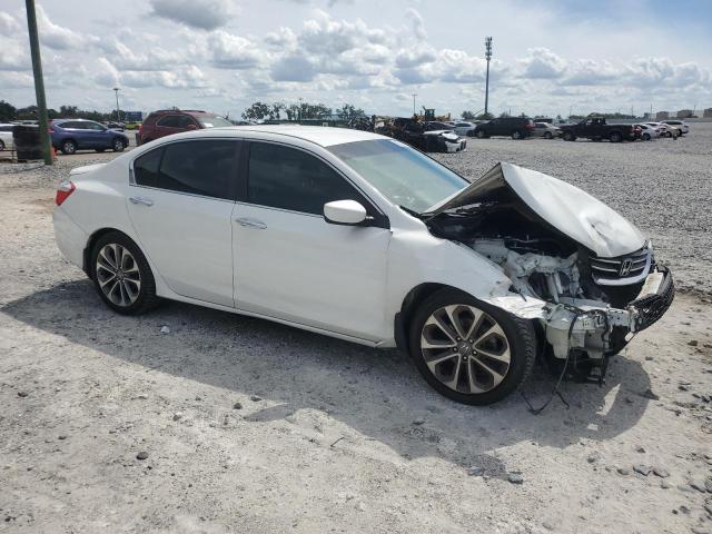 1HGCR2F58DA045268 - 2013 HONDA ACCORD SPORT თეთრი ფოტო 4