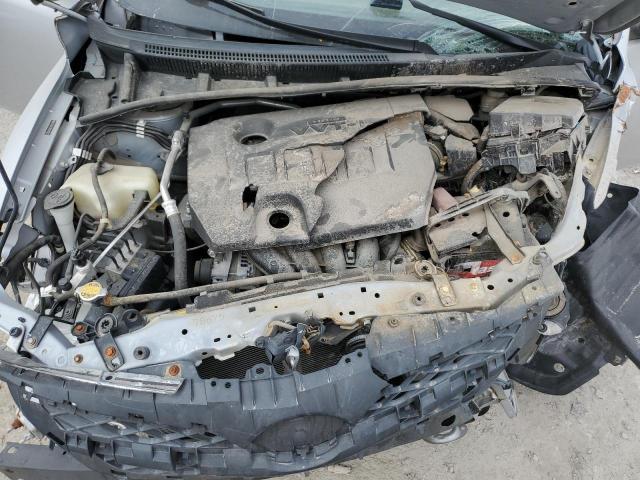 2T1BU4EE8BC639521 - 2011 TOYOTA COROLLA BASE SILVER photo 11