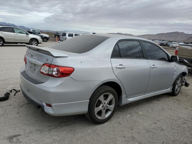 2T1BU4EE8BC639521 - 2011 TOYOTA COROLLA BASE SILVER photo 3