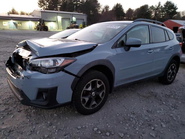 JF2GTABC6J9212225 - 2018 SUBARU CROSSTREK PREMIUM GRAY photo 1