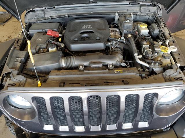 1C4GJXAN7JW179618 - 2018 JEEP WRANGLER SPORT ნაცრისფერი ფოტო 11