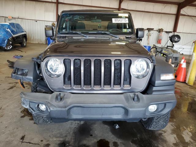 1C4GJXAN7JW179618 - 2018 JEEP WRANGLER SPORT ნაცრისფერი ფოტო 5