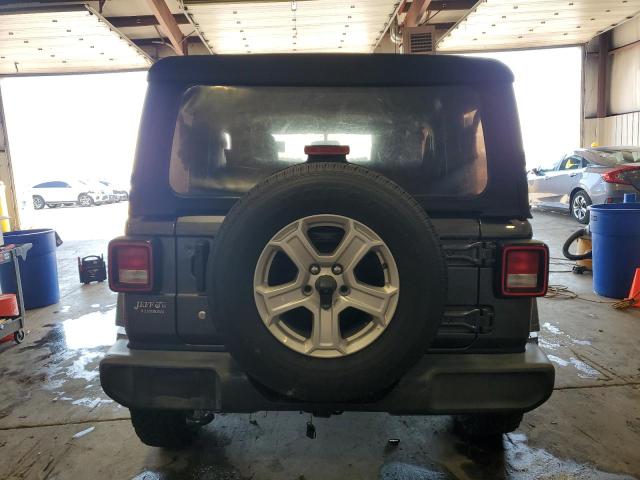 1C4GJXAN7JW179618 - 2018 JEEP WRANGLER SPORT ნაცრისფერი ფოტო 6