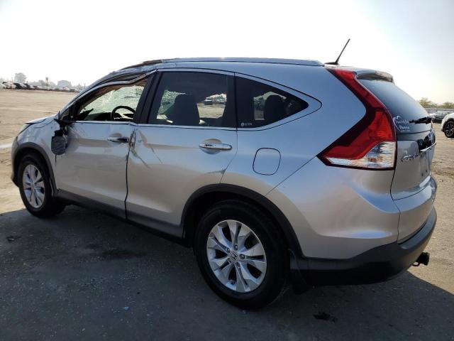 2HKRM3H72CH502658 - 2012 HONDA CR-V EXL SILVER photo 2