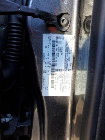 1FADP3E26FL366079 - 2015 FORD FOCUS S GRAY photo 12