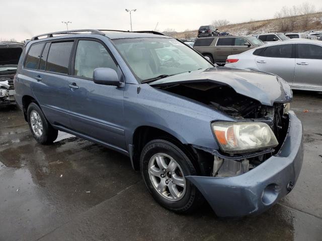 JTEHP21AX70193958 - 2007 TOYOTA HIGHLANDER SPORT BLUE photo 4