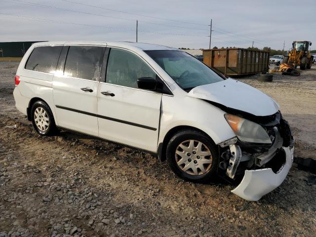 5FNRL3H22AB037821 - 2010 HONDA ODYSSEY LX WHITE photo 4