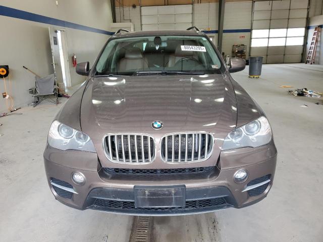 5UXZV4C53D0B21054 - 2013 BMW X5 XDRIVE35I Коричневий фото 5