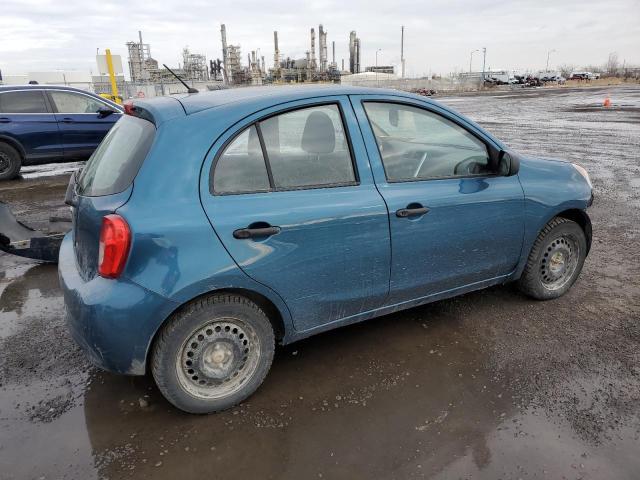 3N1CK3CP5HL265760 - 2017 NISSAN MICRA BLUE photo 3