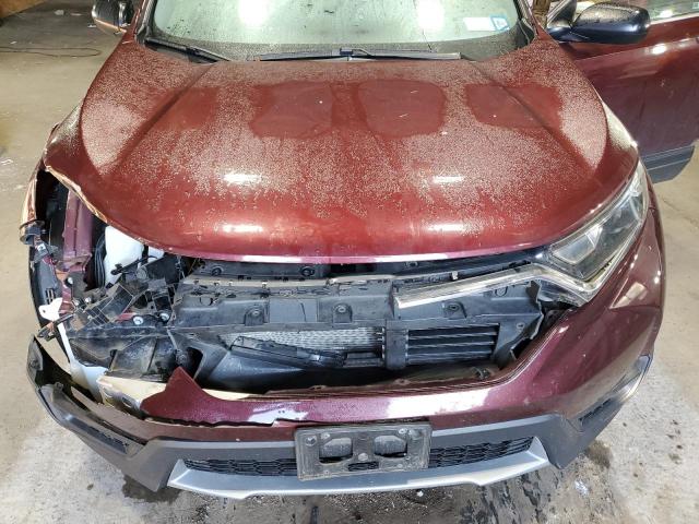 2HKRW6H38KH209970 - 2019 HONDA CR-V LX Bordo foto 12