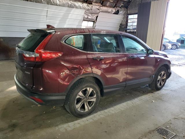 2HKRW6H38KH209970 - 2019 HONDA CR-V LX Bordo foto 3