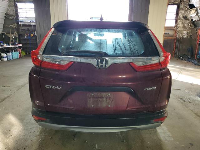 2HKRW6H38KH209970 - 2019 HONDA CR-V LX Bordo foto 6