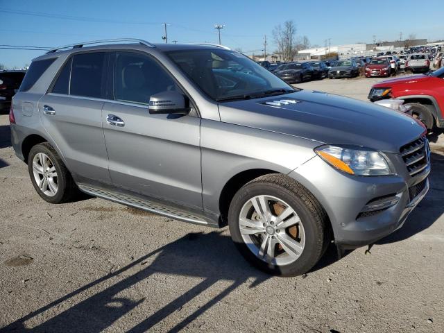 4JGDA5HB5FA526219 - 2015 MERCEDES-BENZ ML 350 4MATIC GRAY photo 4