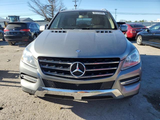 4JGDA5HB5FA526219 - 2015 MERCEDES-BENZ ML 350 4MATIC GRAY photo 5