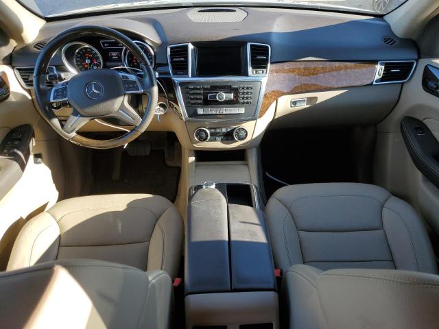 4JGDA5HB5FA526219 - 2015 MERCEDES-BENZ ML 350 4MATIC GRAY photo 8