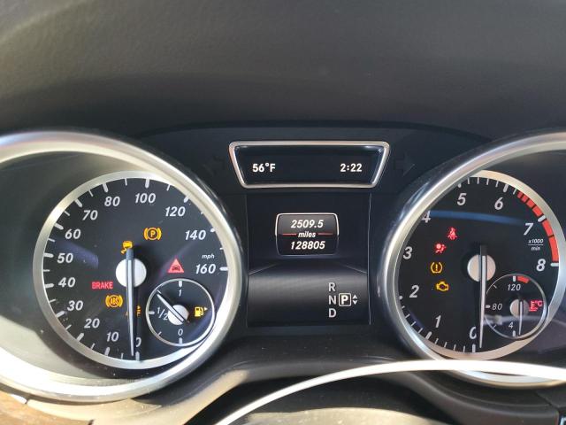 4JGDA5HB5FA526219 - 2015 MERCEDES-BENZ ML 350 4MATIC GRAY photo 9