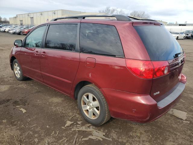 5TDZK23C39S272491 - 2009 TOYOTA SIENNA CE RED photo 2