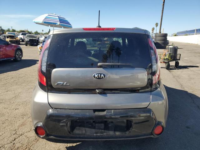 KNDJP3A54G7240505 - 2016 KIA SOUL + GRAY photo 6
