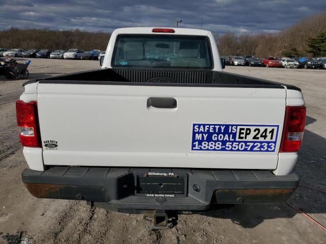 1FTKR1ADXBPA39727 - 2011 FORD RANGER WHITE photo 6