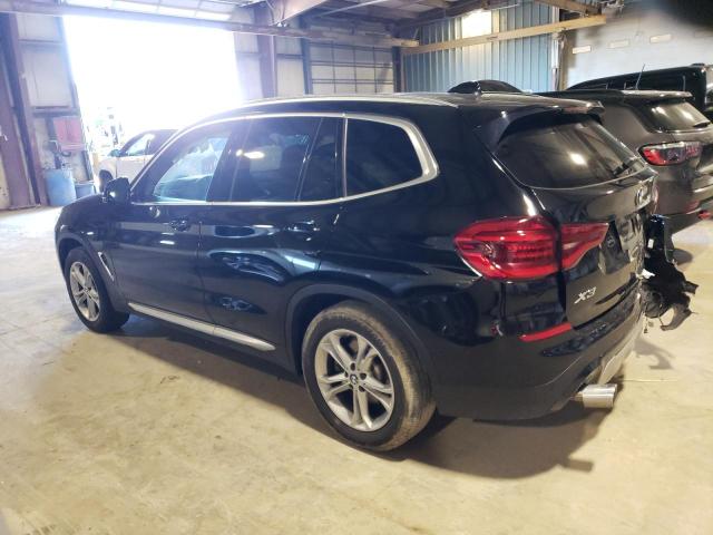 5UXTY5C03M9E77877 - 2021 BMW X3 XDRIVE30I BLACK photo 2