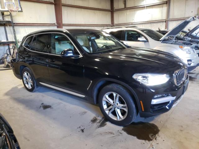 5UXTY5C03M9E77877 - 2021 BMW X3 XDRIVE30I BLACK photo 4