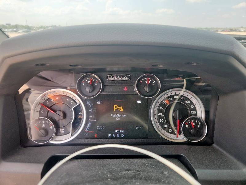 1C6RR6LT9HS855079 - 2017 RAM 1500 SLT WHITE photo 9