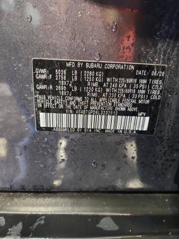 4S4BTGPD6L3232912 - 2020 SUBARU OUTBACK TOURING LDL Boz foto 13