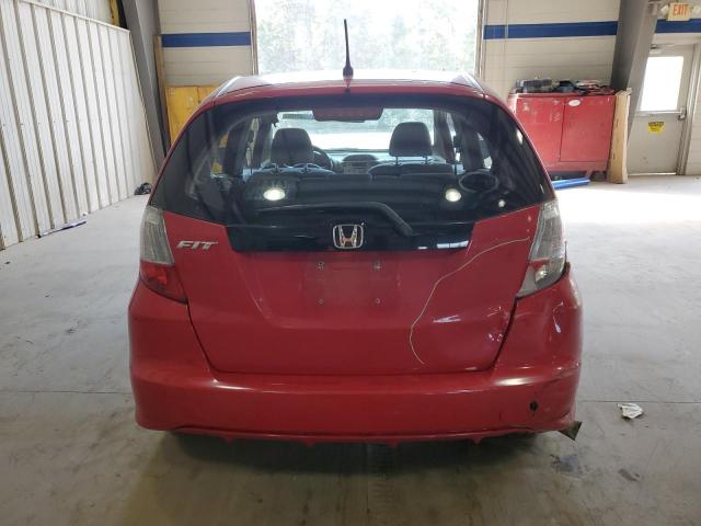 JHMGE8H33DC080622 - 2013 HONDA FIT RED photo 6