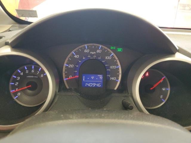 JHMGE8H33DC080622 - 2013 HONDA FIT RED photo 9