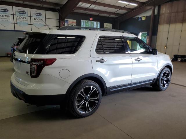 1FM5K8GT8EGA57703 - 2014 FORD EXPLORER SPORT WHITE photo 3
