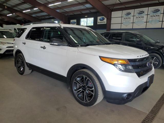 1FM5K8GT8EGA57703 - 2014 FORD EXPLORER SPORT WHITE photo 4