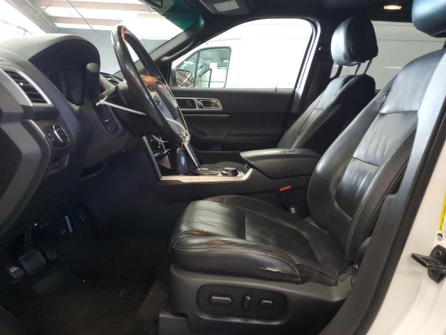 1FM5K8GT8EGA57703 - 2014 FORD EXPLORER SPORT WHITE photo 7