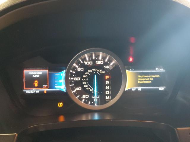 1FM5K8GT8EGA57703 - 2014 FORD EXPLORER SPORT WHITE photo 9