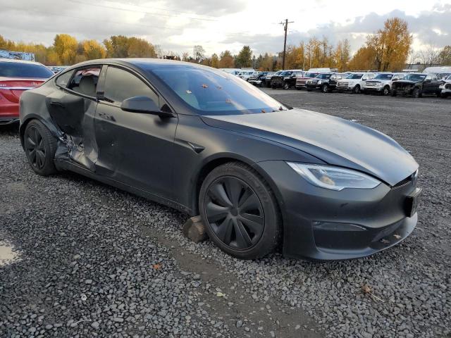 5YJSA1E56NF462815 - 2022 TESLA MODEL S BLACK photo 4