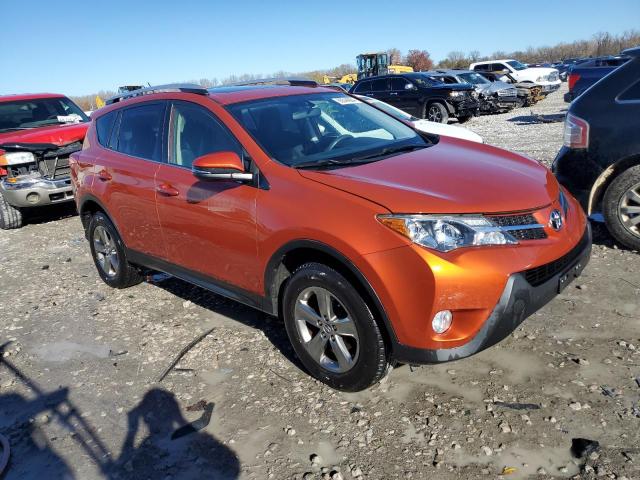 JTMRFREV7FJ035281 - 2015 TOYOTA RAV4 XLE ORANGE photo 4