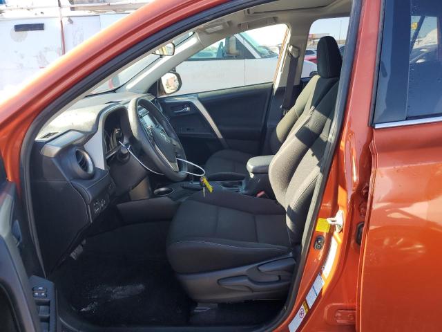 JTMRFREV7FJ035281 - 2015 TOYOTA RAV4 XLE ORANGE photo 7