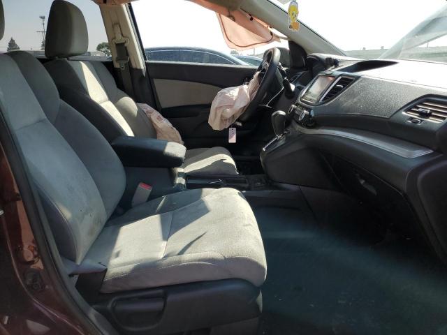 5J6RM4H58GL046620 - 2016 HONDA CR-V EX BURGUNDY photo 7