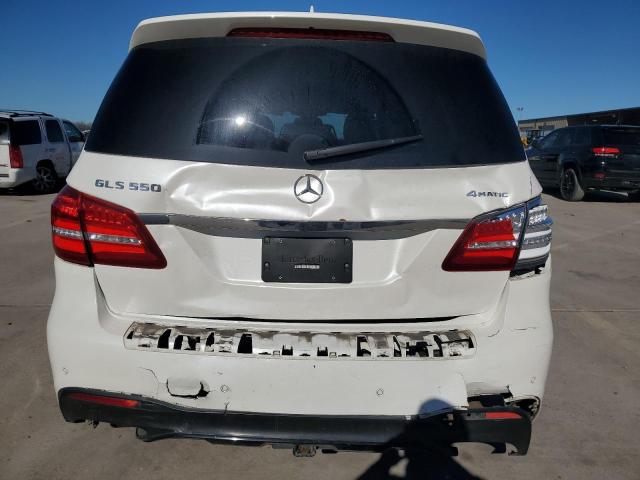 4JGDF7DE9JB022983 - 2018 MERCEDES-BENZ GLS 550 4MATIC WHITE photo 6